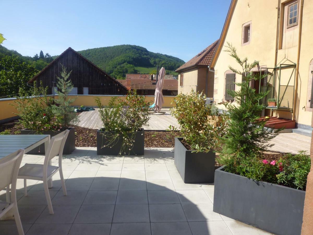 La Tete Au Soleil Lägenhet Soultzmatt Exteriör bild
